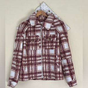 Avec Les Filles Plaid Jacket